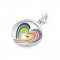 imagen Medallón Pandora Me 791793C01 Corazón arcoiris