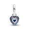 imagen Mini colgante Pandora ME 793042C02 corazón azul