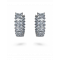 imagen Pendientes Swarovski de aro Matrix 5658650 grises