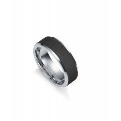 Anillo Viceroy Magnum 1330A02400 acero IP negro
