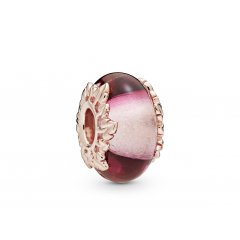 Charm cristal de murano Pandora 788244 rosa 