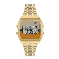 Reloj Adidas Digital two AOST23555 hombre dorado