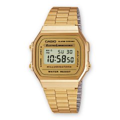 Reloj Casio A168WG-9EF Unisex Dorado Acero Calendario