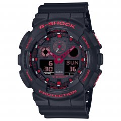 Reloj Casio G-Shock GA-100BNR-1AER resina hombre