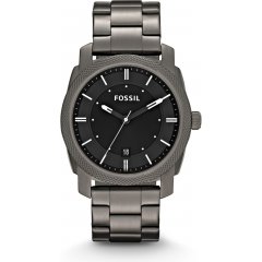 Reloj Fossil Machine FS4774 hombre acero gris