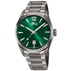 Reloj Lotus Chrono 18684/4 hombre acero verde