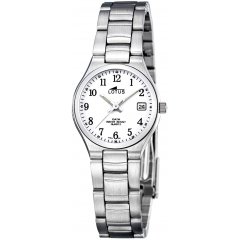 Reloj LOTUS CLASSICS 15193/2 acero mujer blanco