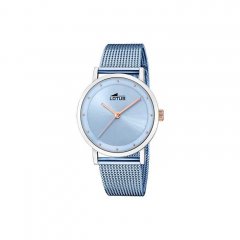 Reloj Lotus Trendy 18878/1 acero mujer azul claro