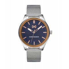 Reloj Mark Maddox Midtown HM7139-37 hombre acero azul