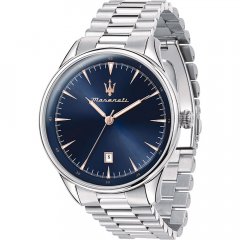 Reloj Maserati Tradizione R8853146002 acero azul