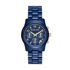 Reloj Michael Kors Runway MK7332 acero azul