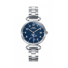 Reloj Sandoz Antique 81362-34 mujer acero azul