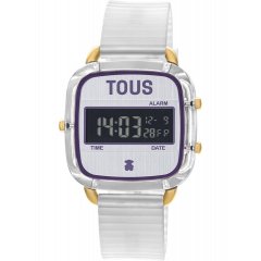 Reloj Tous D-Logo Fresh 200351056 silicona blanco