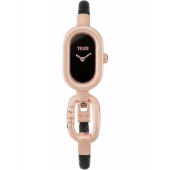 Reloj Tous Hold oval 3000131800 mujer bicolor