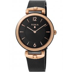 Reloj TOUS S-MESH IPRG/IPBLACK 700350300 mujer oro rosa