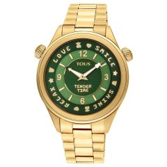 Reloj Tous Tender 200350620 mujer acero dorado