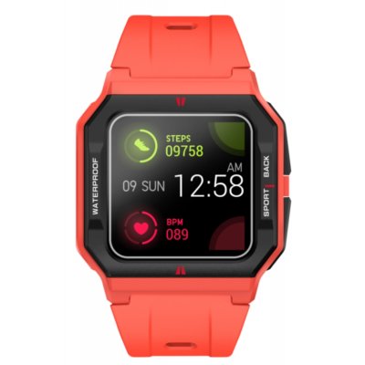 principal Reloj Radiant Smartwatch RAS10502 L.A Red & black