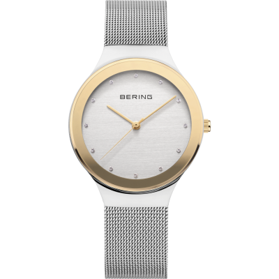 principal Reloj Bering 12934-010 mujer gris acero