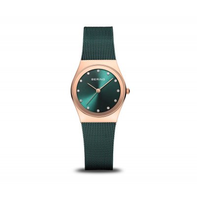 principal Reloj Bering Classic 12927-868 mujer acero verde
