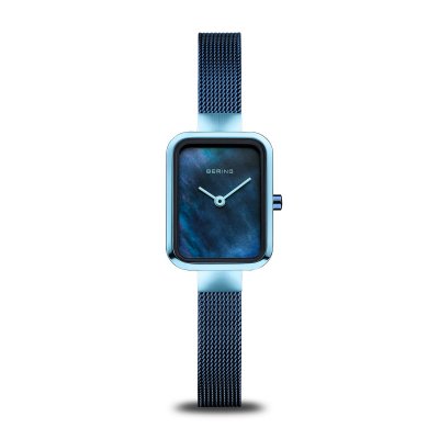 principal Reloj Bering Classic Petite Square 14520-398 azul