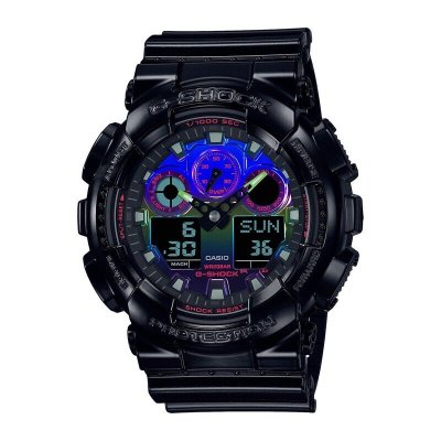 principal Reloj Casio G-Shock GA-100RGB-1AER resina hombre