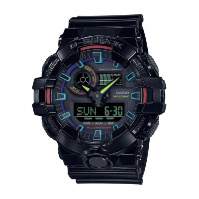 principal Reloj Casio G-Shock GA-700RGB-1AER resina hombre