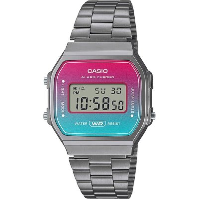 principal Reloj Casio Vintage A168WERB-2AEF unisex gris