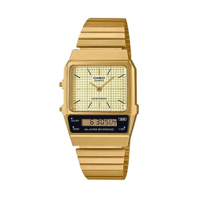 principal Reloj Casio Vintage AQ-800EG-9AEF IP dorado