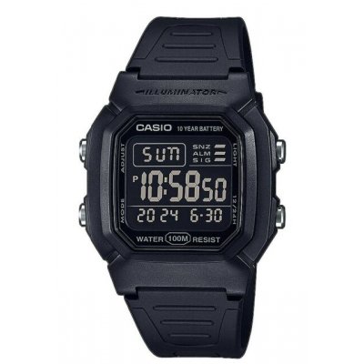 principal Reloj Casio W-800H-1BVES Hombre Negro 