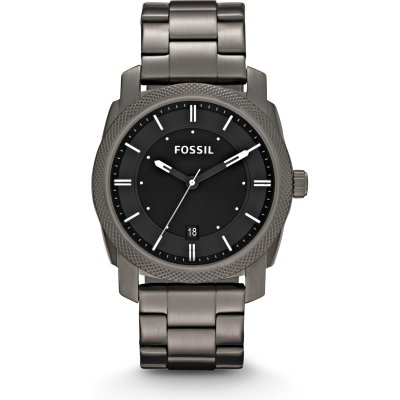 principal Reloj Fossil Machine FS4774 hombre acero gris