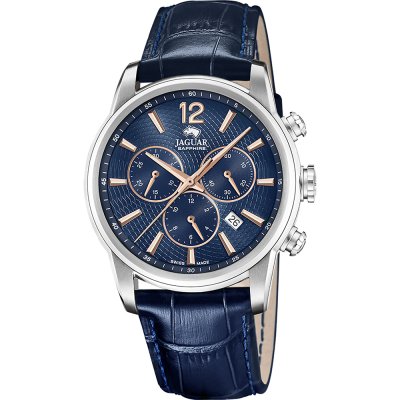 principal Reloj Jaguar Acamar J968/2 hombre azul cronógrafo