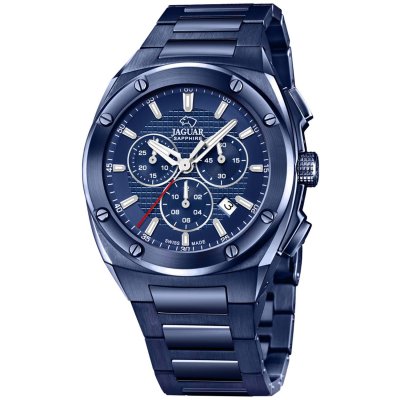 principal Reloj Jaguar Executive J991/1 acero hombre azul