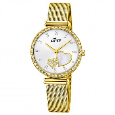 principal Reloj Lotus Bliss 18619/1 acero mujer dorado