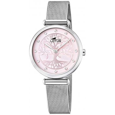 principal Reloj LOTUS BLISS 18708/2 acero mujer rosa
