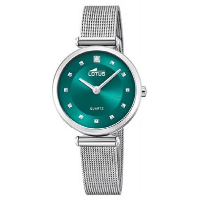 principal Reloj Lotus Bliss 18793/4 acero verde mujer