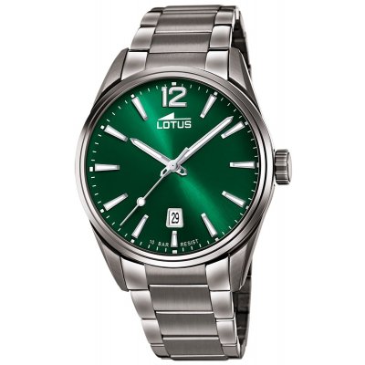 principal Reloj Lotus Chrono 18684/4 hombre acero verde