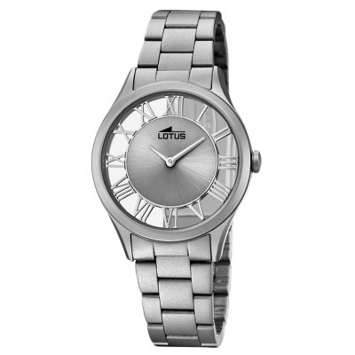 principal Reloj Lotus Trendy 18398/1 mujer acero gris