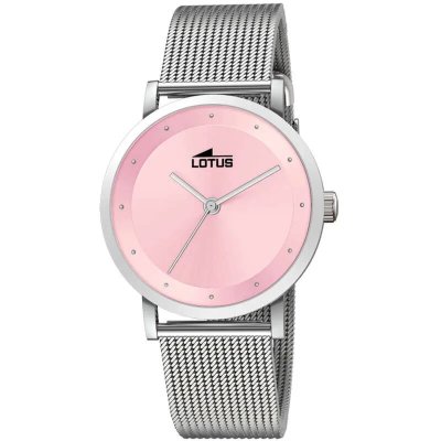 principal Reloj Lotus Trendy 18790/3 acero mujer rosa