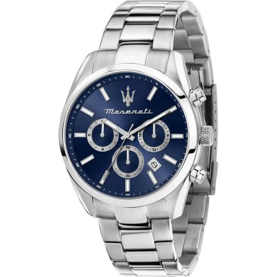principal Reloj Maserati Attrazione R8853151005 acero azul
