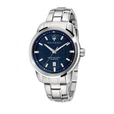 principal Reloj Maserati R8853121004 SUCCESSO Hombre Azul Acero
