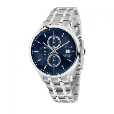 principal Reloj Maserati R8873636001 GENTLEMAN Hombre Azul Acero