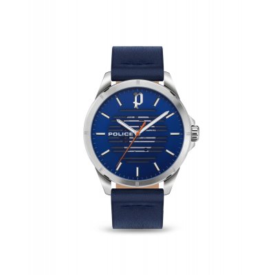 principal Reloj Police Barwara PEWJA2204501 blue leather
