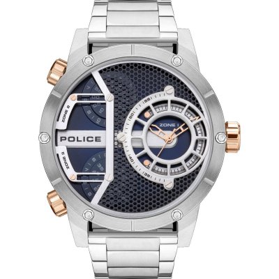 principal Reloj Police Vibe blue PEWJG2118104 acero