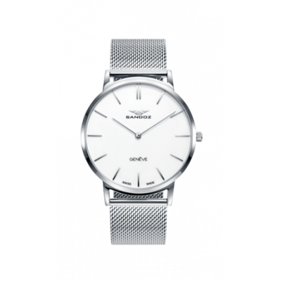 principal Reloj Sandoz Classic&Slim 81445-07 hombre blanco
