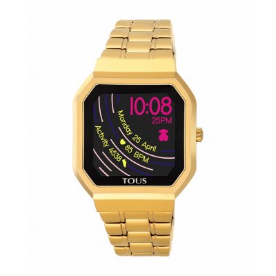 principal Reloj Tous B-Connect 100350700 acero IP dorado