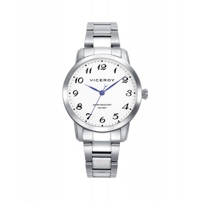 principal Reloj Viceroy Grand 41138-05 mujer acero blanco