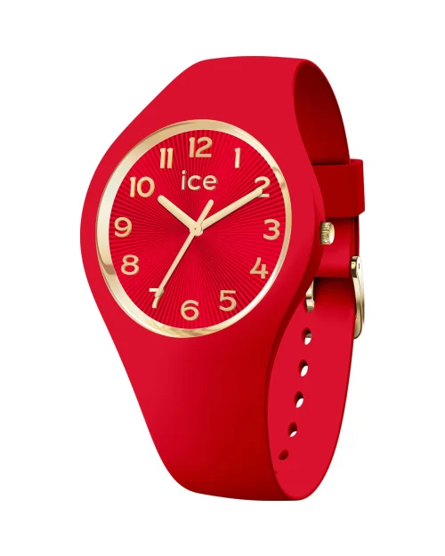 Ice-Watch-horloge 026176 Ice champagne Loulou Red