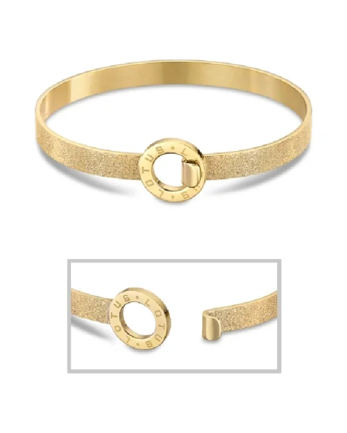 Bracciale Lotus Style LS2080-2/2 in acciaio inossidabile placcato oro