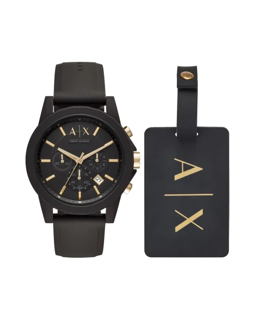 Armani Exchange AX7105 Smartwatch dla mężczyzn silikonowy