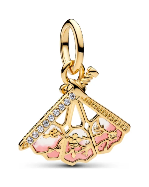 Charm Pandora 764954C01 colgante abanico Mulán